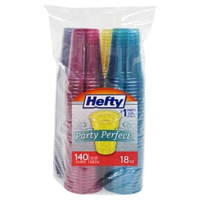 18 oz Plastic Cups for Parties and Events
