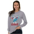thumbnail image 1 of Hefty Smurf American Muscle USA Long Sleeve TShirt Men Women Brisco Brands S, 1 of 6