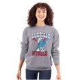 thumbnail image 1 of Hefty Smurf American Muscle USA Sweatshirt for Men or Women Brisco Brands S, 1 of 6