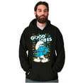 thumbnail image 1 of Hefty Smurf Good Vibes Graffiti Drip Hoodie Sweatshirt Women Men Brisco Brands X, 1 of 6