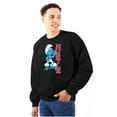 thumbnail image 1 of Hefty Smurf Hustle All Day Workout Sweatshirt for Men or Women Brisco Brands S, 1 of 6