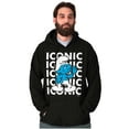 thumbnail image 1 of Hefty Smurf Iconic Retro Cartoon Hoodie Sweatshirt Women Men Brisco Brands S, 1 of 6