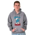 thumbnail image 1 of Hefty Smurf Tattooed Wild Thing Funny Hoodie Sweatshirt Women Men Brisco Brands S, 1 of 6