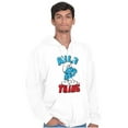 thumbnail image 1 of Hefty Smurf Tattooed Wild Thing Funny Zip Up Hoodie Men's Women's Brisco Brands S, 1 of 6