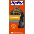 thumbnail image 1 of Hefty Strong (33 Count) 30 Gallon Large trash Drawstring Bags (113.5L) 2 FT 6 IN X 2 FT 9 IN, 1 of 2