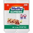 thumbnail image 1 of Hefty Supreme Foam Charola Trays, 6.5" X 8.625" 200 Ct., 1 of 6