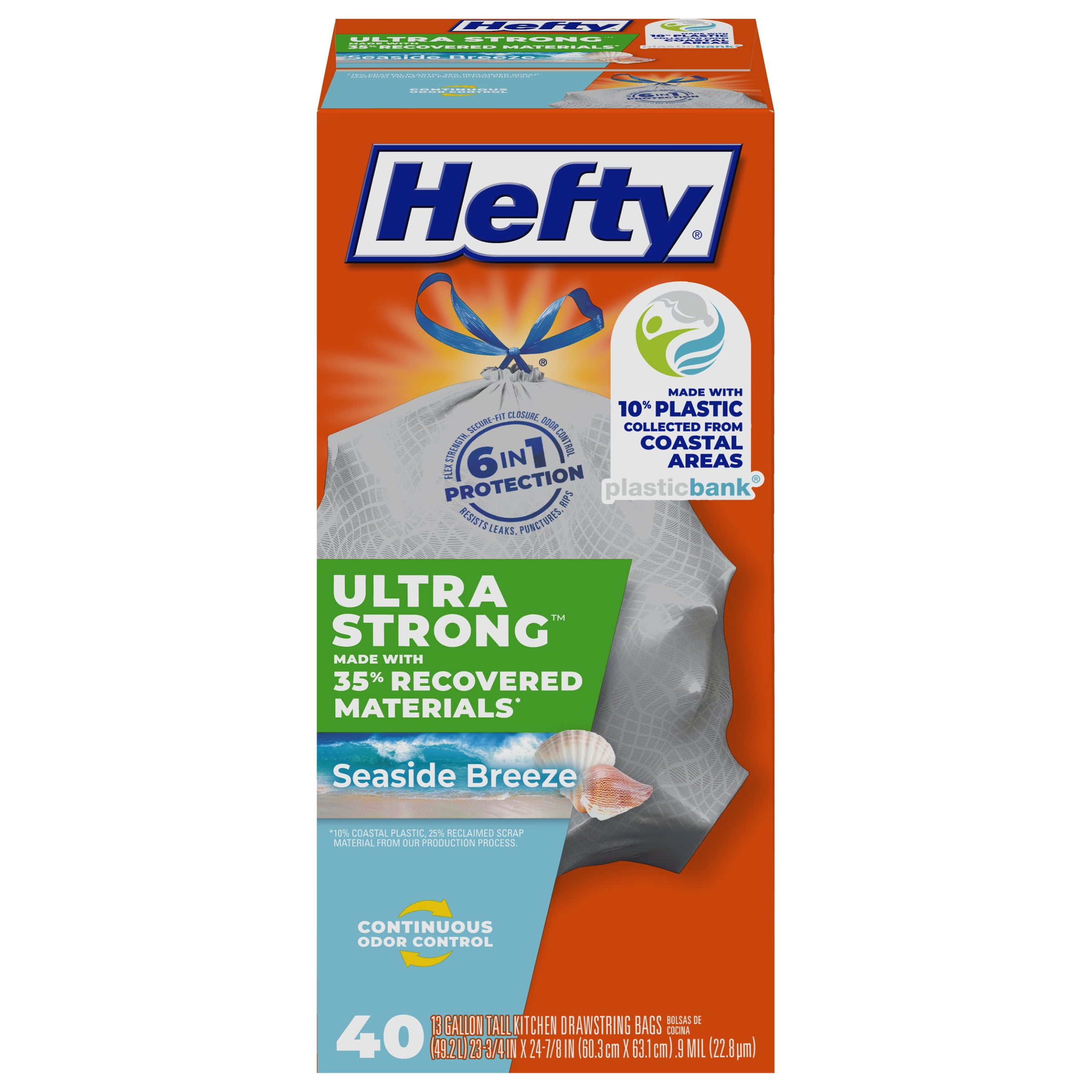 Hefty Ultra Strong 13 Gallon Trash Bags Tall Kitchen Trash Bags Made Hefty Ultra Strong 13 Gallon Trash Bags Tall Kitchen Trash Bags Made