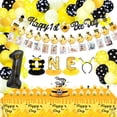 thumbnail image 1 of Hegbolke First Birthday Party Decorations Kits, 9.84 x 8.86 x 2.95 in Cardboard Honey Bee, 1 of 7