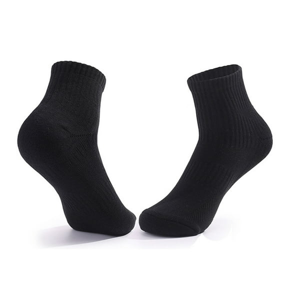 Hehanda 2 Pairs of Breathable Outdoor Sports Socks - Mid-Calf Basketball Socks