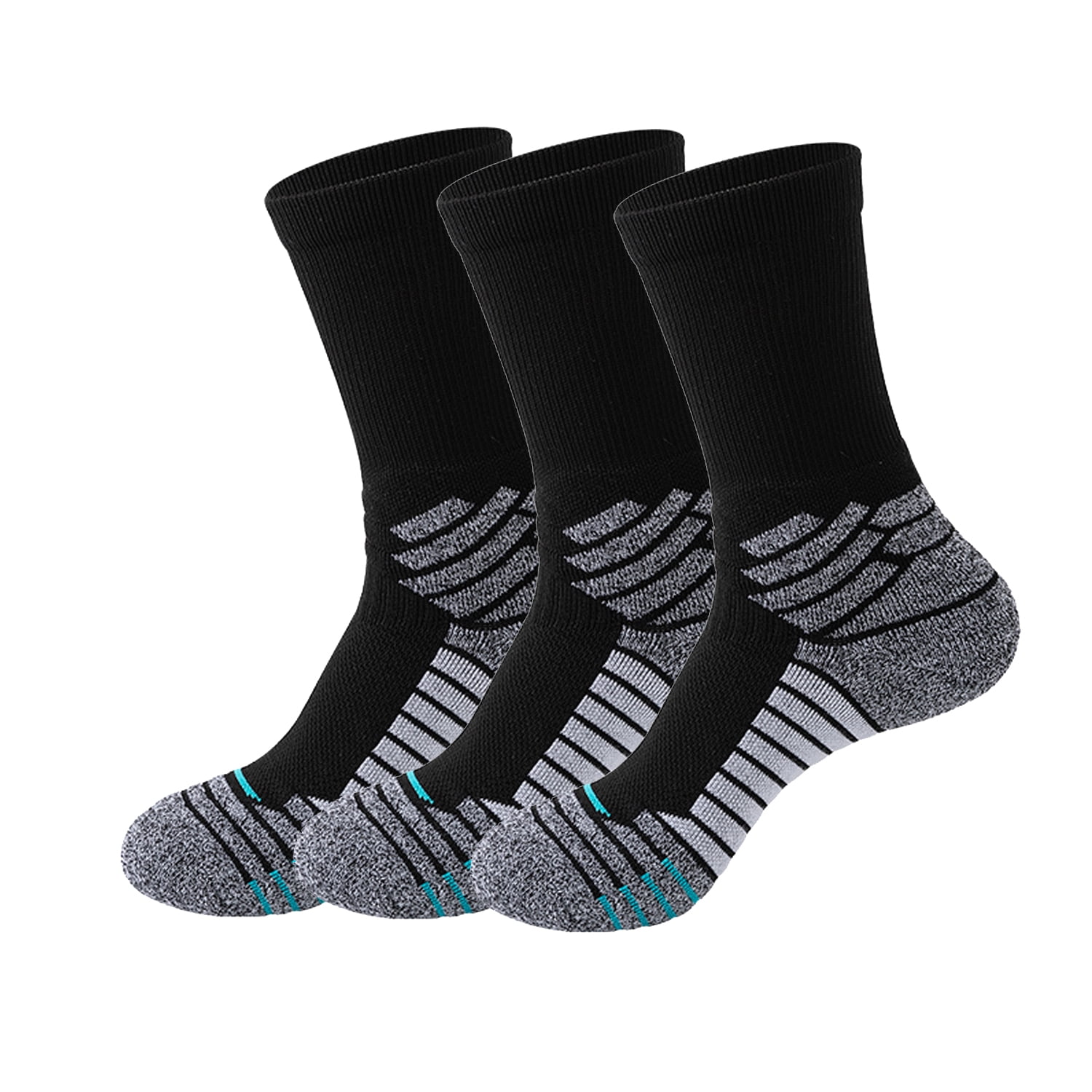 Hehanda 3 Pairs of Comprehensive Combat Sports Socks - Long Tube ...
