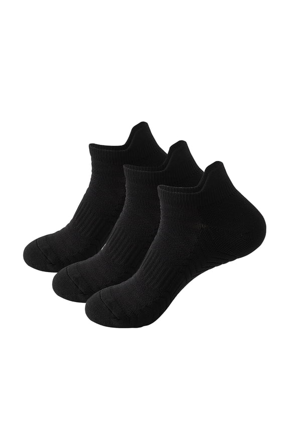 Hehanda 3 Pairs of Men's and Women's Running Socks - Fitness Sports Socks - Short Quick Dry Outdoor Boat Socks