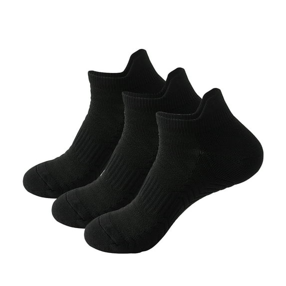 Hehanda 3 Pairs of Men's and Women's Running Socks - Fitness Sports Socks - Short Quick Dry Outdoor Boat Socks