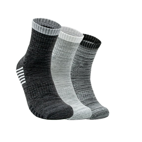 Hehanda 3 Pairs of Professional Basketball Socks - Mid-Calf Towel Bottom Sports Socks