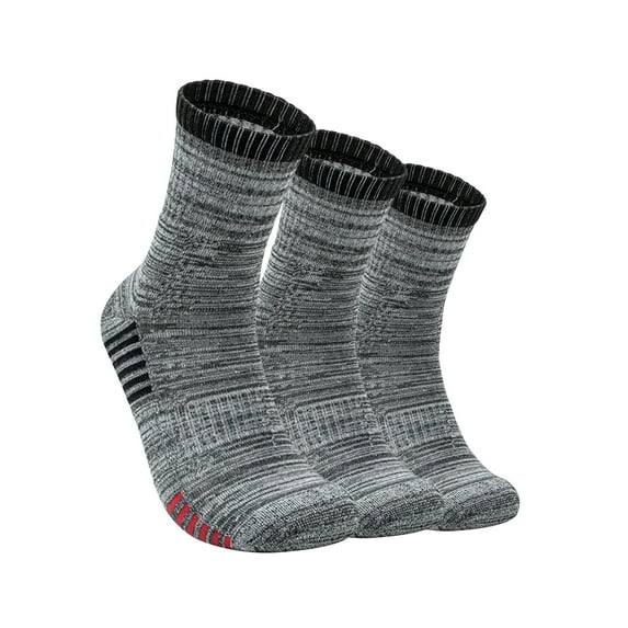 Hehanda 3 Pairs of Professional Basketball Socks - Mid-Calf Towel Bottom Sports Socks