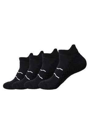 Hehanda 4 Pairs of Outdoor Towel Bottom Short Socks Couple Professional Running Socks