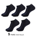 thumbnail image 1 of Hehanda 5 Pairs of Men's Summer Thin Boat Socks - Casual Shallow Cotton Socks, 1 of 7