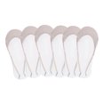 thumbnail image 1 of Hehanda 6 Pairs Women's Garter Shallow Invisible Socks Ice Silk Half Palm Socks High Heels Anti-Friction Socks, 1 of 6