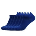 thumbnail image 1 of Hehanda 6 Pairs of Ankle Athletic Running Socks, Low Cut Breathable Cushioned Tab Socks for Men and Women, 1 of 7