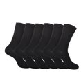 thumbnail image 1 of Hehanda 6 Pairs of Black Diabetic Socks - Promotes Blood Circulation - Smooth and Breathable Socks, 1 of 6