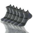 thumbnail image 1 of Hehanda 6 Pairs of Low-Top Shallow Cotton Socks Sweat-Absorbing and Anti-Odor Sports Socks, 1 of 6
