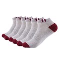 thumbnail image 1 of Hehanda 6 Pairs of Men's Breathable Running Cotton Sports Socks - Casual Shallow Boat Socks, 1 of 7