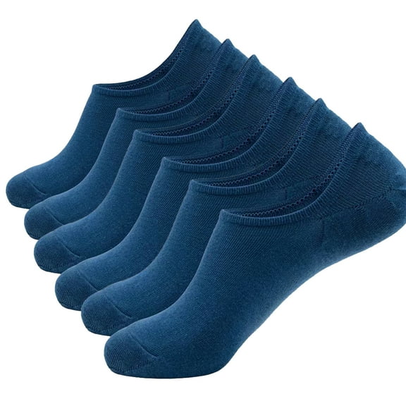 Hehanda 6 Pairs of Men's Summer Casual Breathable Boat Socks