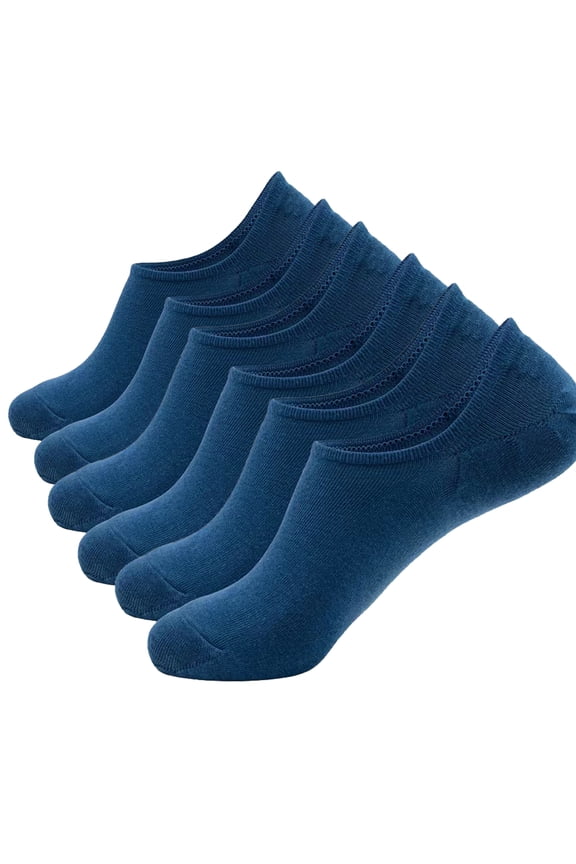 Hehanda 6 Pairs of Men's Summer Casual Breathable Boat Socks