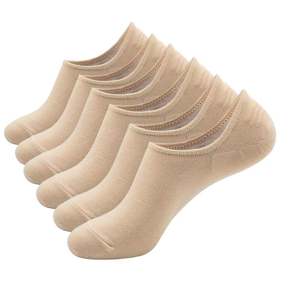 Hehanda 6 Pairs of Men's Summer Casual Breathable Boat Socks