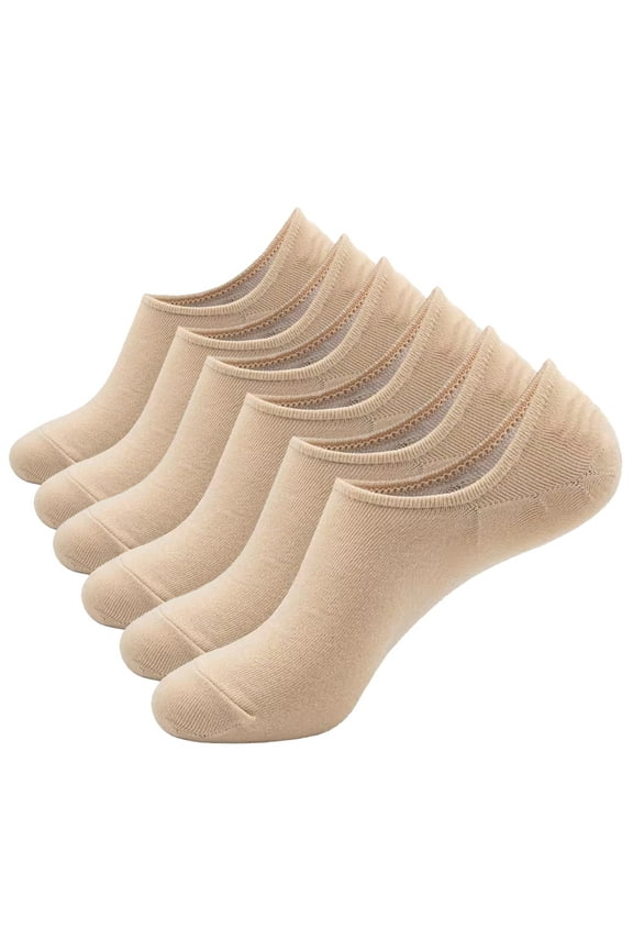 Hehanda 6 Pairs of Men's Summer Casual Breathable Boat Socks