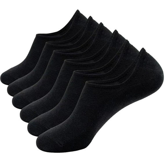 Hehanda 6 Pairs of Men's Summer Casual Breathable Boat Socks