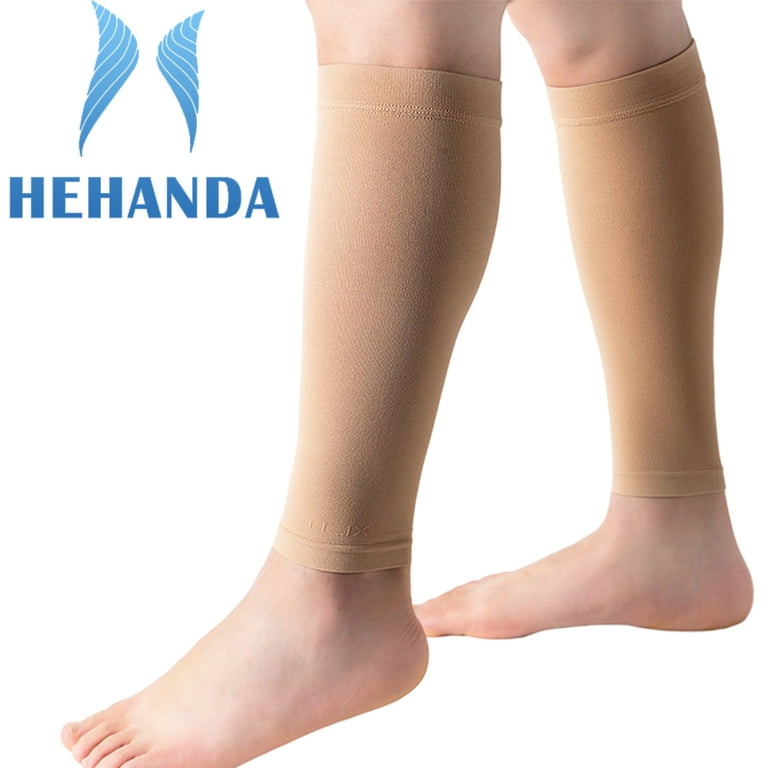 Hehanda Calf Compression Sleeves For Men & Women (20-30mmHg) - Leg  Compression Sleeve - Footless Compression Socks for Shin Splint &Varicose  Vein