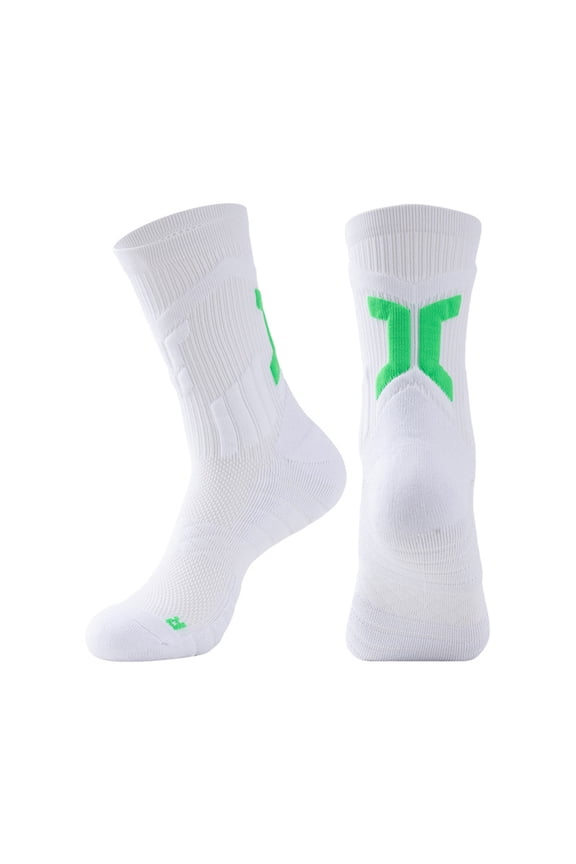 Hehanda Men's Basketball Socks - Elastic Socks - Breathable and Quick-Drying Sports Socks