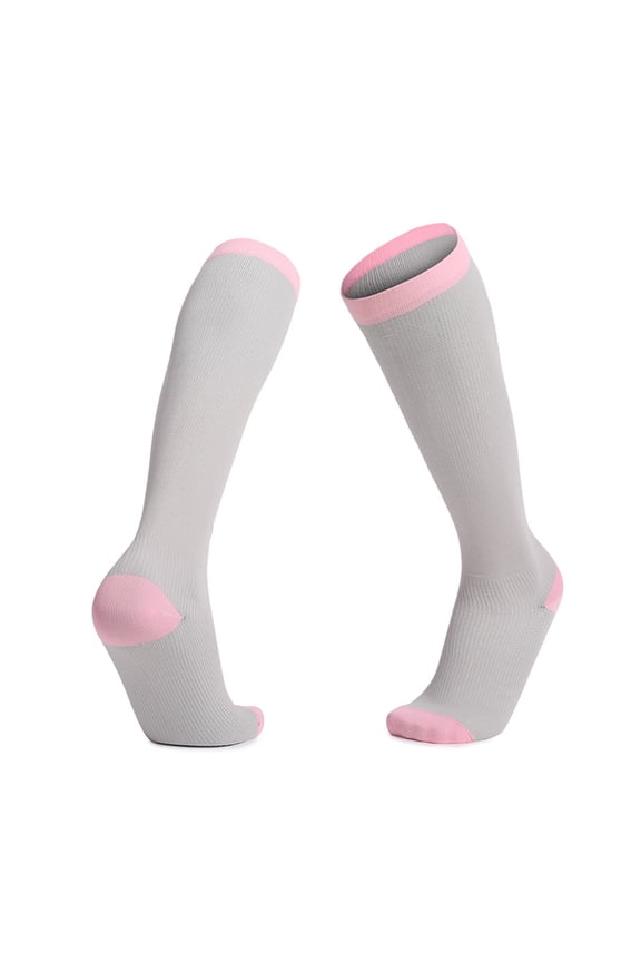 Hehanda Outdoor Long Over-the-Knee Compression Socks - Compression Calf Socks for Marathons and Running