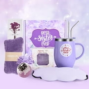 Hehanda Sister Gifts from Sister Birthday Gifts for Sister(Purple/Sister Gift,7-pack)
