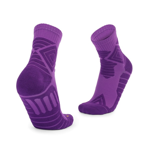 Hehanda Women's Thickened Towel Bottom Breathable Mid-Calf Basketball Socks