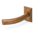 Hei Dear Wood Wrap Around Blackout Curtain Rod 28-48 Inch Adjustable ...