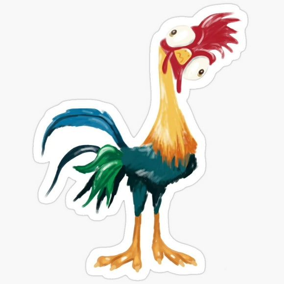 Hei Hei Sticker Phone Decal Water Bottle Stickers Car Decals, Laptop Sticker