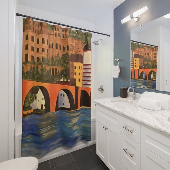 Heidelberg Shower Curtain