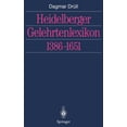 thumbnail image 1 of Heidelberger Gelehrtenlexikon 1386-1651, (Hardcover), 1 of 1