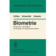 thumbnail image 1 of Heidelberger TaschenbÃ¼cher Biometrie: EinfÃ¼hrung in Die Statistik FÃ¼r Biologen Und Agrarwissenschaftler, Book 234, (Paperback), 1 of 1