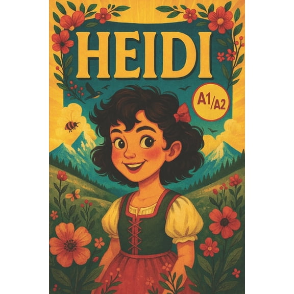 Heidi (A1/A2 Level): Simplified English Edition of Johanna Spyri's Classic Story: Learn English Naturally Through Beauti, (Paperback)