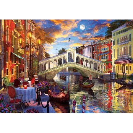 Heidi Art Puzzle Rialto Bridge in Venice 1500 Piece Jigsaw Puzzle