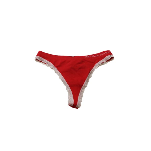 Heidi By Heidi Klum Tomato Red Seamless Thong 5-S