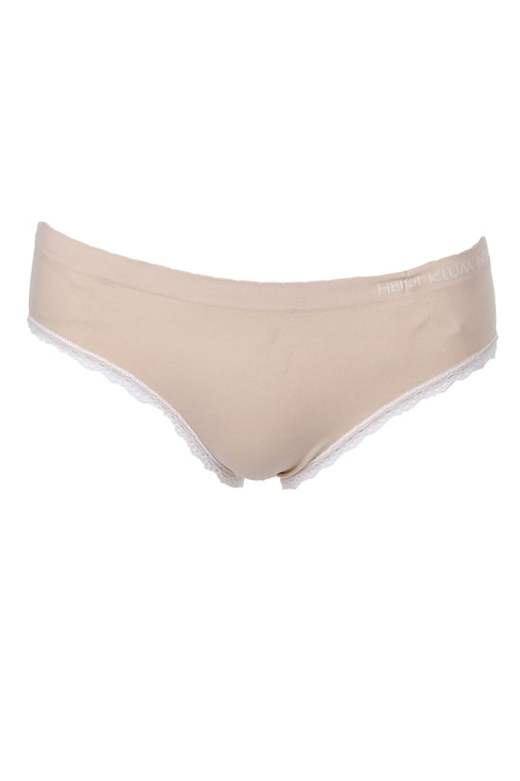 Heidi By Heidi Klum Womens Almond Seamless Bikini Brief S