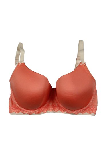 Soutien-gorge Heidi Klum Ballad - 34D - Couleur Bleu/pêche Neon - Balconnet Avec Armatures - Neuf Sans étiquettes