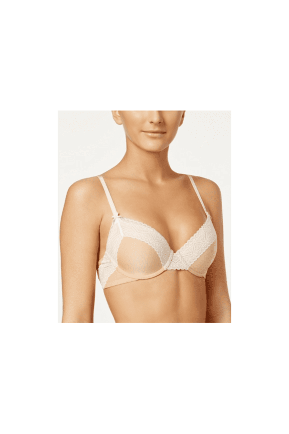 Heidi By Heidi Klum Womens Smooth Marl Lace Bra Size 32D