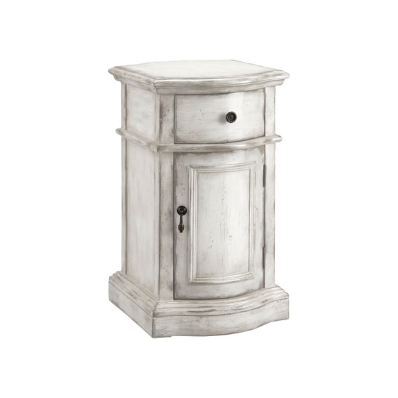 Stein World Heidi Accent Cabinet in Brown, Antique White 57272