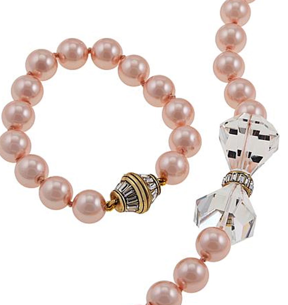 Heidi Daus Swarovski Heirloom Quality Necklace Bracelet Set~Full