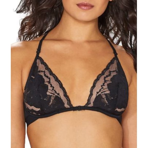 Heidi Klum BLACK/PALE BLUSH Allure In Astor Front-Close Bra, US Medium