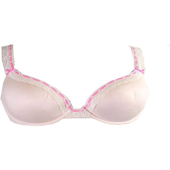 Heidi Klum SILVER PEONY/PRISTINE Daisy Ribbon Bra, US 32B, UK 32B